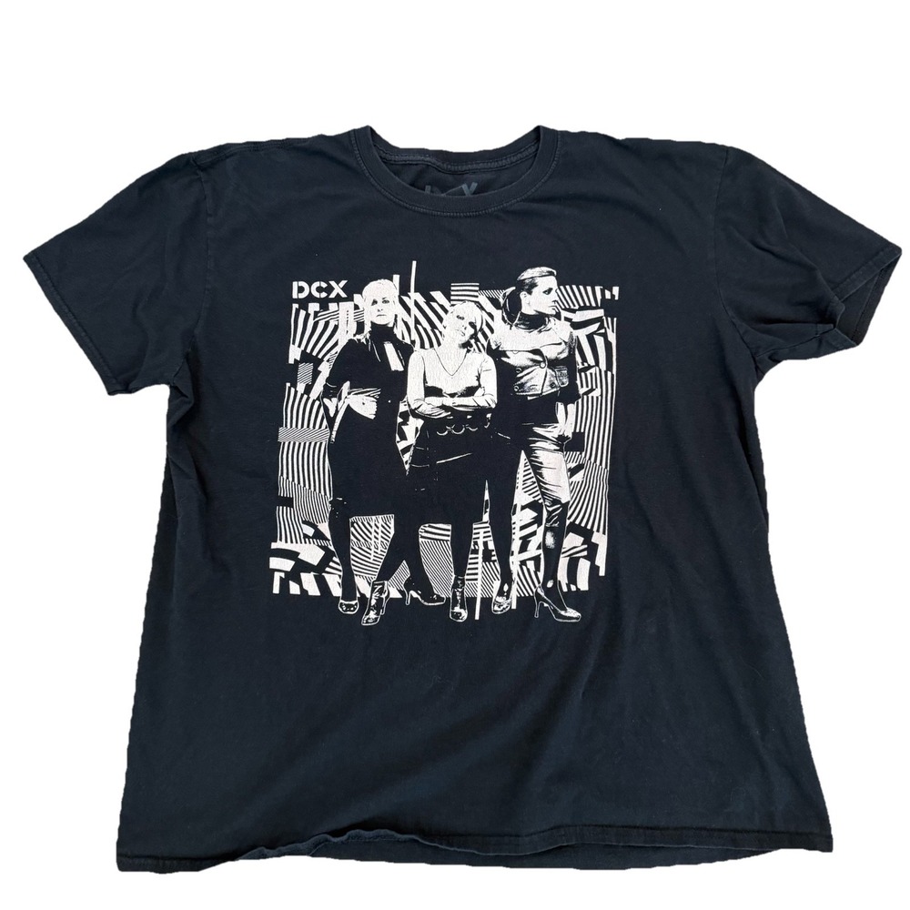 DCX 2016 Tour T-Shirt Black Graphic Band Tee - Size L